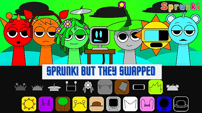 Sprunki But They Swapped